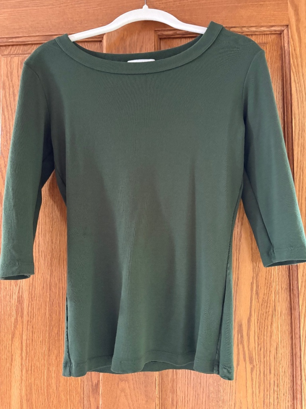 Michael Stars Dot 3/4 sleeve Dark Matcha M